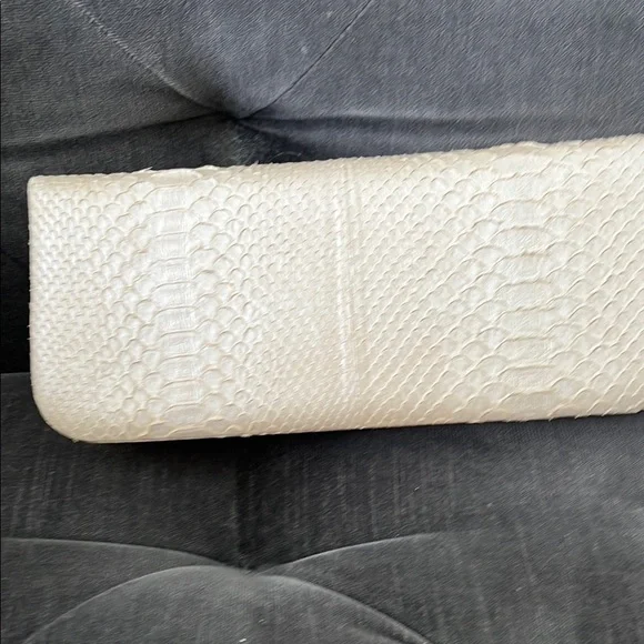 Kara Ross skin Clutch with Gold Hardware - Picture 5 of 14